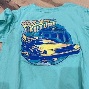 Back to the Future Kids T-Shirt - Blue